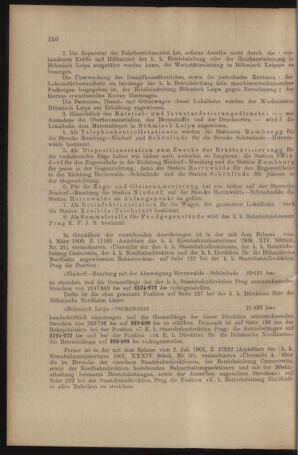 Verordnungs- und Anzeige-Blatt der k.k. General-Direction der österr. Staatsbahnen 19100326 Seite: 8