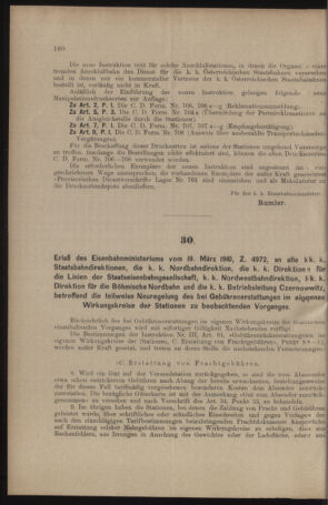 Verordnungs- und Anzeige-Blatt der k.k. General-Direction der österr. Staatsbahnen 19100402 Seite: 2