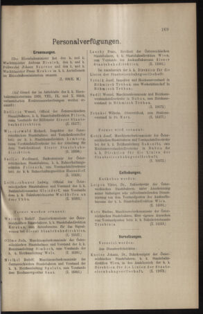 Verordnungs- und Anzeige-Blatt der k.k. General-Direction der österr. Staatsbahnen 19100409 Seite: 3