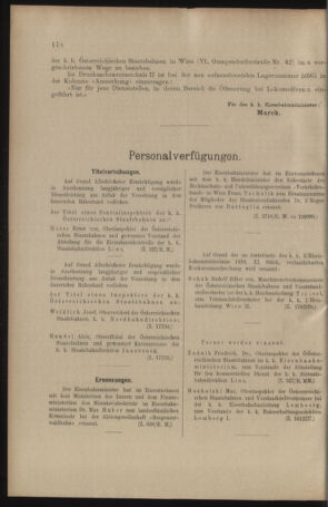 Verordnungs- und Anzeige-Blatt der k.k. General-Direction der österr. Staatsbahnen 19100416 Seite: 4