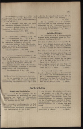 Verordnungs- und Anzeige-Blatt der k.k. General-Direction der österr. Staatsbahnen 19100430 Seite: 5