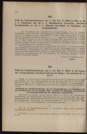 Verordnungs- und Anzeige-Blatt der k.k. General-Direction der österr. Staatsbahnen 19100618 Seite: 2