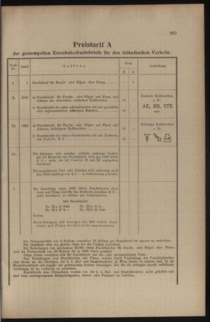 Verordnungs- und Anzeige-Blatt der k.k. General-Direction der österr. Staatsbahnen 19100618 Seite: 5