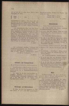 Verordnungs- und Anzeige-Blatt der k.k. General-Direction der österr. Staatsbahnen 19100625 Seite: 6