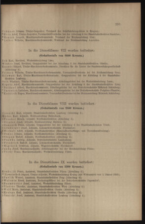 Verordnungs- und Anzeige-Blatt der k.k. General-Direction der österr. Staatsbahnen 19100701 Seite: 13