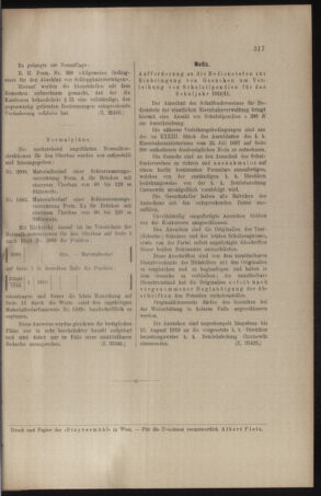 Verordnungs- und Anzeige-Blatt der k.k. General-Direction der österr. Staatsbahnen 19100709 Seite: 5