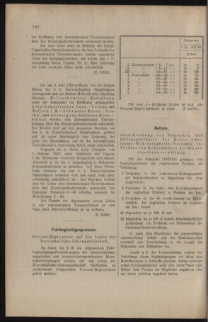 Verordnungs- und Anzeige-Blatt der k.k. General-Direction der österr. Staatsbahnen 19100716 Seite: 10