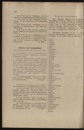 Verordnungs- und Anzeige-Blatt der k.k. General-Direction der österr. Staatsbahnen 19100730 Seite: 10