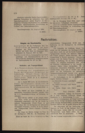 Verordnungs- und Anzeige-Blatt der k.k. General-Direction der österr. Staatsbahnen 19100806 Seite: 4