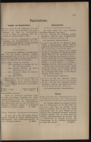 Verordnungs- und Anzeige-Blatt der k.k. General-Direction der österr. Staatsbahnen 19100813 Seite: 3