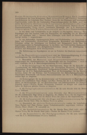 Verordnungs- und Anzeige-Blatt der k.k. General-Direction der österr. Staatsbahnen 19100820 Seite: 6