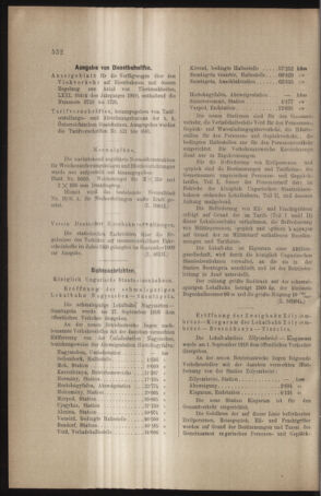 Verordnungs- und Anzeige-Blatt der k.k. General-Direction der österr. Staatsbahnen 19101015 Seite: 12