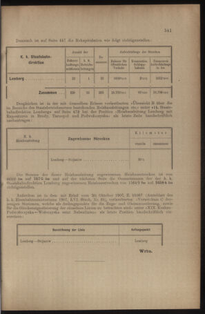 Verordnungs- und Anzeige-Blatt der k.k. General-Direction der österr. Staatsbahnen 19101022 Seite: 7