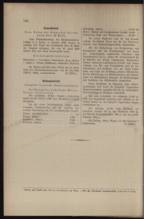 Verordnungs- und Anzeige-Blatt der k.k. General-Direction der österr. Staatsbahnen 19101105 Seite: 10