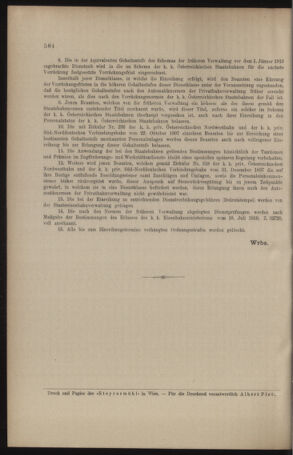 Verordnungs- und Anzeige-Blatt der k.k. General-Direction der österr. Staatsbahnen 19101112 Seite: 18