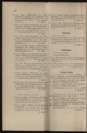 Verordnungs- und Anzeige-Blatt der k.k. General-Direction der österr. Staatsbahnen 19101112 Seite: 2