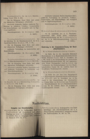 Verordnungs- und Anzeige-Blatt der k.k. General-Direction der österr. Staatsbahnen 19101112 Seite: 3