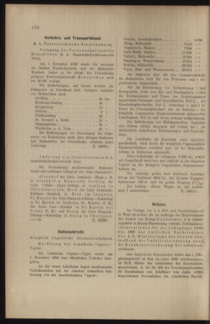 Verordnungs- und Anzeige-Blatt der k.k. General-Direction der österr. Staatsbahnen 19101112 Seite: 4