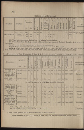 Verordnungs- und Anzeige-Blatt der k.k. General-Direction der österr. Staatsbahnen 19101217 Seite: 10