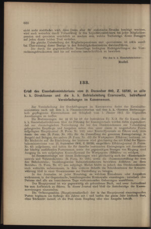 Verordnungs- und Anzeige-Blatt der k.k. General-Direction der österr. Staatsbahnen 19101223 Seite: 32