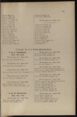 Verordnungs- und Anzeige-Blatt der k.k. General-Direction der österr. Staatsbahnen 19101229 Seite: 27