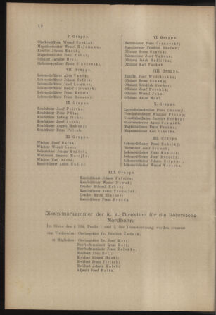 Verordnungs- und Anzeige-Blatt der k.k. General-Direction der österr. Staatsbahnen 19110104 Seite: 12