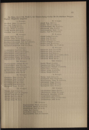 Verordnungs- und Anzeige-Blatt der k.k. General-Direction der österr. Staatsbahnen 19110104 Seite: 13