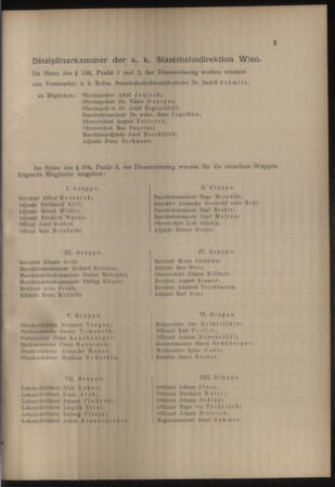 Verordnungs- und Anzeige-Blatt der k.k. General-Direction der österr. Staatsbahnen 19110104 Seite: 3