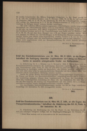 Verordnungs- und Anzeige-Blatt der k.k. General-Direction der österr. Staatsbahnen 19110401 Seite: 2