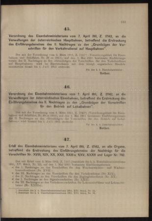 Verordnungs- und Anzeige-Blatt der k.k. General-Direction der österr. Staatsbahnen 19110415 Seite: 3