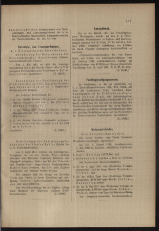 Verordnungs- und Anzeige-Blatt der k.k. General-Direction der österr. Staatsbahnen 19110422 Seite: 3