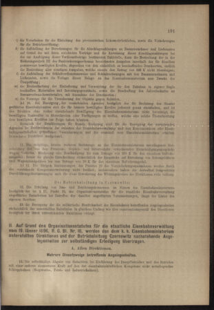 Verordnungs- und Anzeige-Blatt der k.k. General-Direction der österr. Staatsbahnen 19110506 Seite: 21