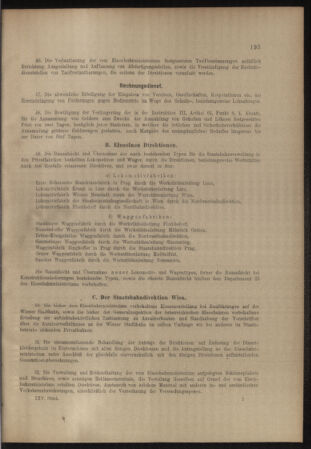 Verordnungs- und Anzeige-Blatt der k.k. General-Direction der österr. Staatsbahnen 19110506 Seite: 25