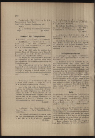 Verordnungs- und Anzeige-Blatt der k.k. General-Direction der österr. Staatsbahnen 19110513 Seite: 4