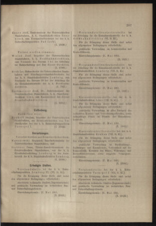 Verordnungs- und Anzeige-Blatt der k.k. General-Direction der österr. Staatsbahnen 19110520 Seite: 3