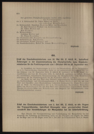 Verordnungs- und Anzeige-Blatt der k.k. General-Direction der österr. Staatsbahnen 19110610 Seite: 2