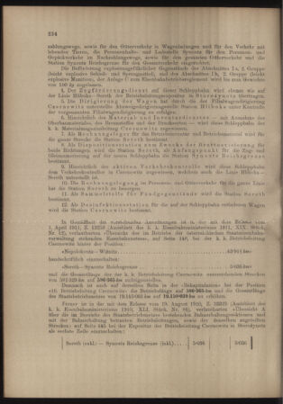 Verordnungs- und Anzeige-Blatt der k.k. General-Direction der österr. Staatsbahnen 19110624 Seite: 2