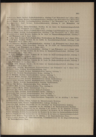 Verordnungs- und Anzeige-Blatt der k.k. General-Direction der österr. Staatsbahnen 19110626 Seite: 23