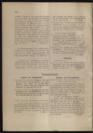 Verordnungs- und Anzeige-Blatt der k.k. General-Direction der österr. Staatsbahnen 19110701 Seite: 2