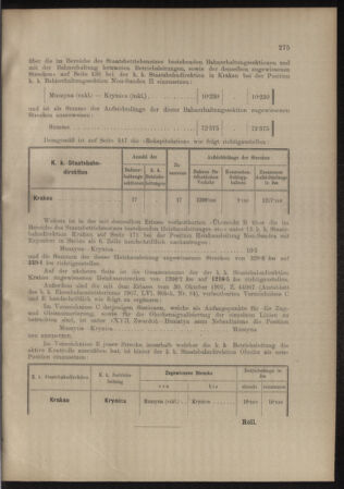 Verordnungs- und Anzeige-Blatt der k.k. General-Direction der österr. Staatsbahnen 19110708 Seite: 5