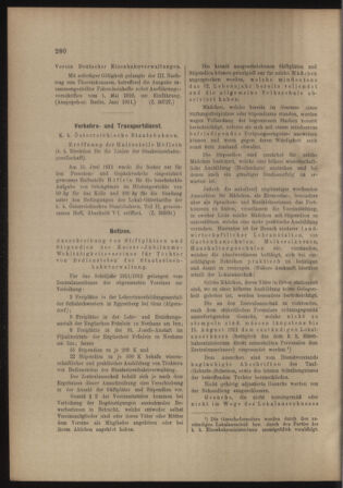 Verordnungs- und Anzeige-Blatt der k.k. General-Direction der österr. Staatsbahnen 19110715 Seite: 2