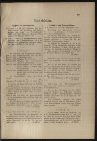 Verordnungs- und Anzeige-Blatt der k.k. General-Direction der österr. Staatsbahnen 19110722 Seite: 3