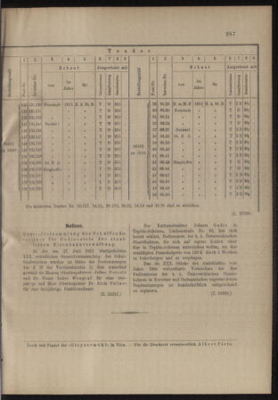 Verordnungs- und Anzeige-Blatt der k.k. General-Direction der österr. Staatsbahnen 19110722 Seite: 5