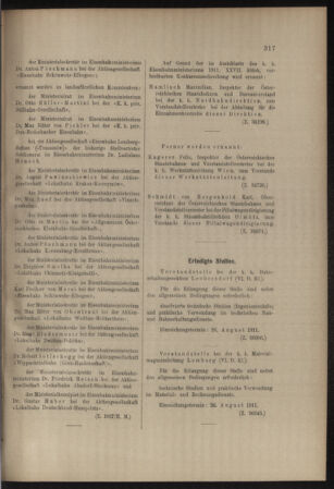 Verordnungs- und Anzeige-Blatt der k.k. General-Direction der österr. Staatsbahnen 19110819 Seite: 3