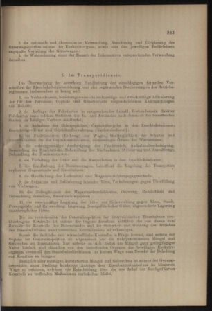 Verordnungs- und Anzeige-Blatt der k.k. General-Direction der österr. Staatsbahnen 19110826 Seite: 3