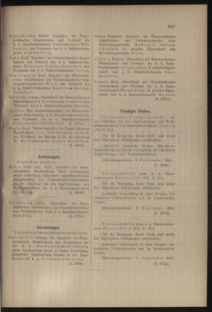 Verordnungs- und Anzeige-Blatt der k.k. General-Direction der österr. Staatsbahnen 19110826 Seite: 7