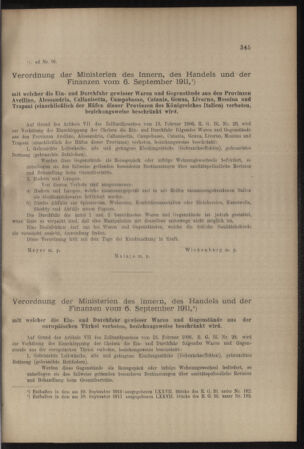 Verordnungs- und Anzeige-Blatt der k.k. General-Direction der österr. Staatsbahnen 19110916 Seite: 3