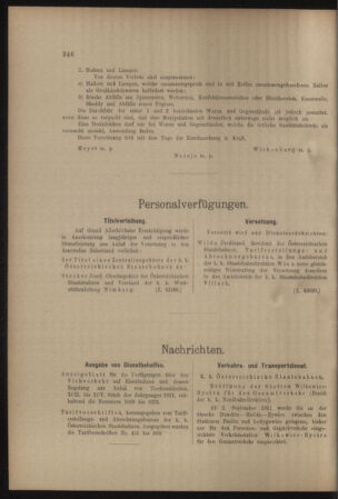 Verordnungs- und Anzeige-Blatt der k.k. General-Direction der österr. Staatsbahnen 19110916 Seite: 4