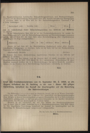 Verordnungs- und Anzeige-Blatt der k.k. General-Direction der österr. Staatsbahnen 19110923 Seite: 3