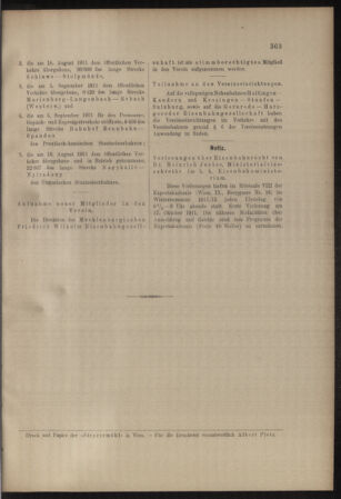 Verordnungs- und Anzeige-Blatt der k.k. General-Direction der österr. Staatsbahnen 19110930 Seite: 9